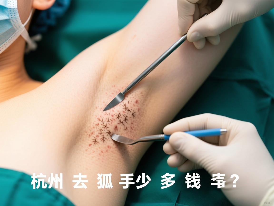 杭州腋臭手术多少钱？详解杭州去狐臭手术费用