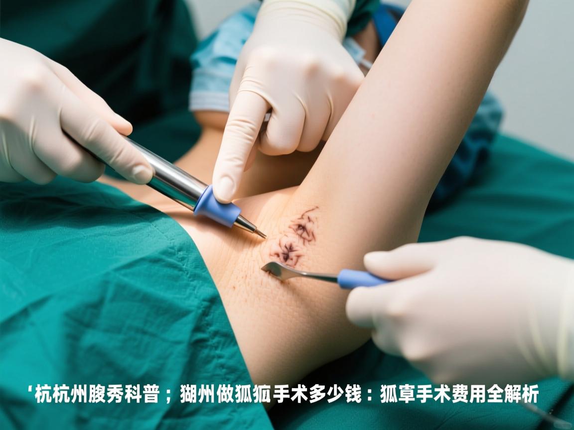 杭州腋秀科普，在湖州做狐臭手术多少钱，狐臭手术费用全解析