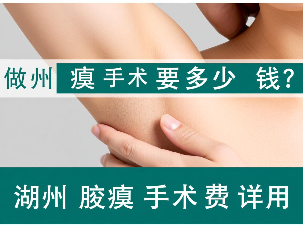 在湖州做腋臭手术要多少钱？详解湖州腋臭手术费用
