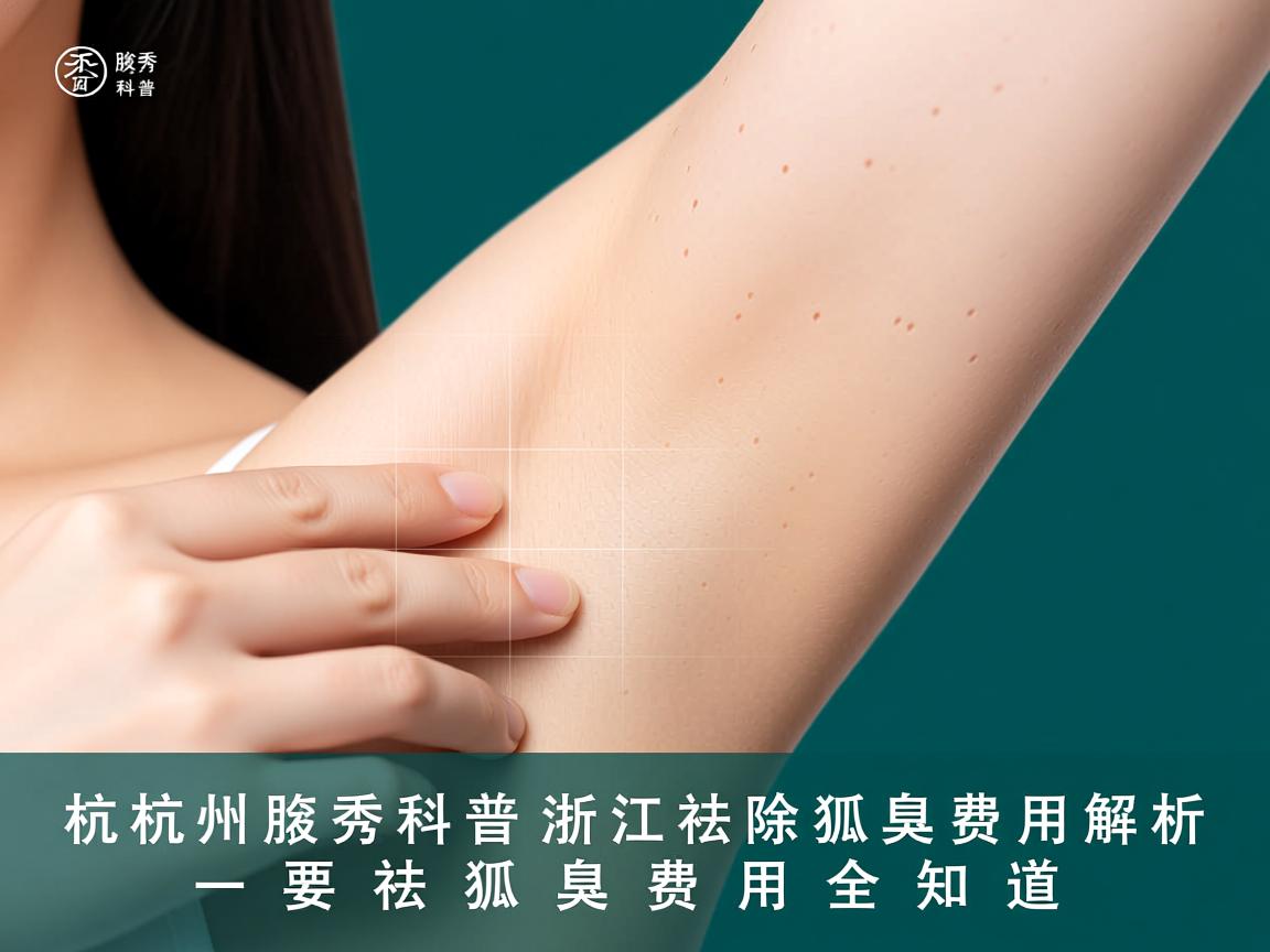 杭州腋秀科普，浙江祛除狐臭费用解析，祛除狐臭费用全知道