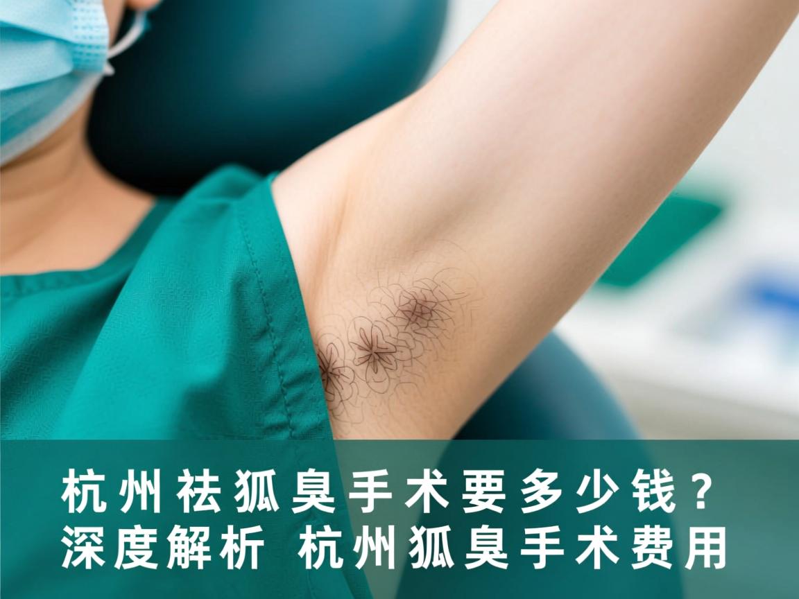 杭州祛狐臭手术要多少钱?深度解析杭州狐臭手术费用 杭州祛狐臭手术要多少钱?深度解析杭州狐臭手术费用