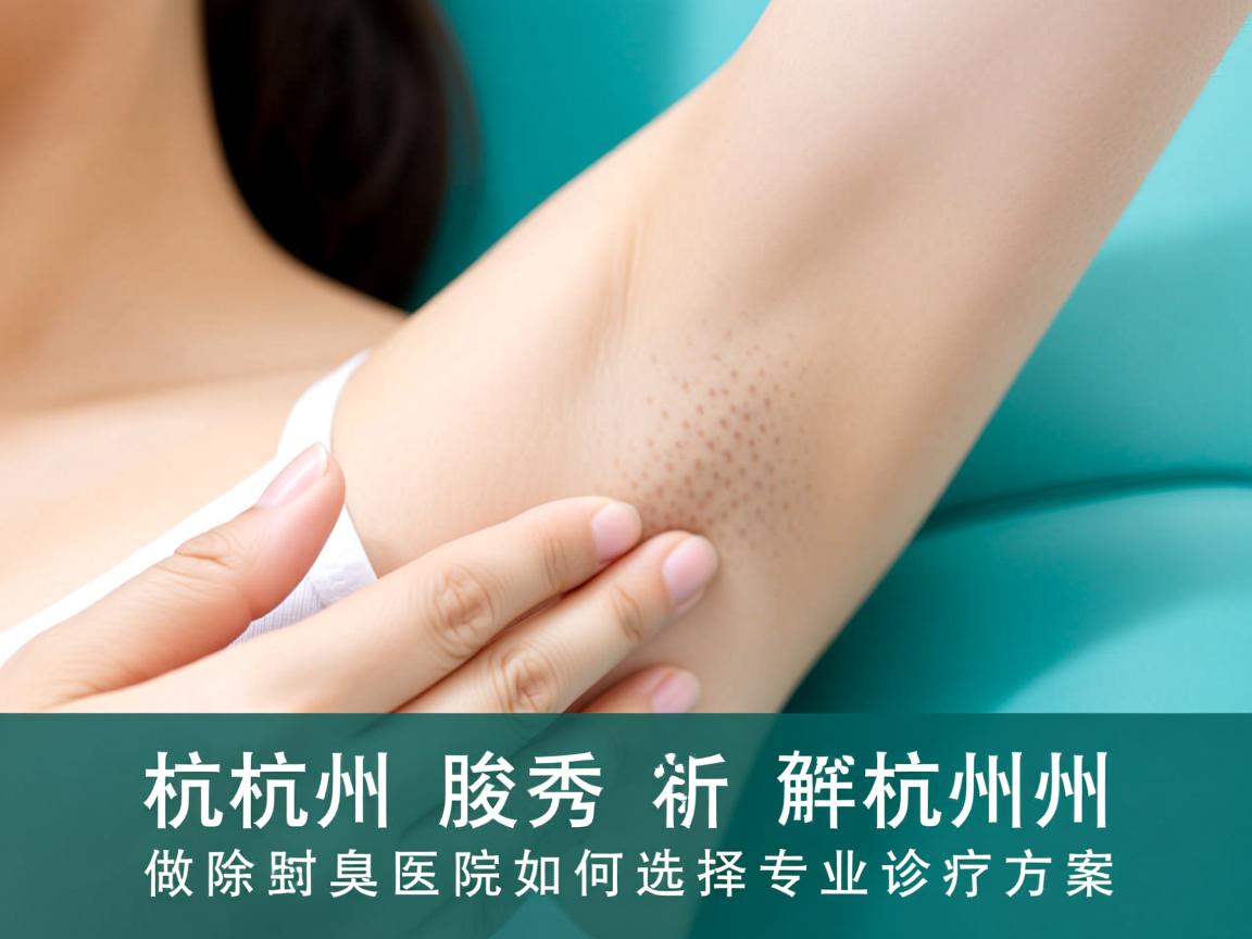 杭州腋秀解析,杭州做除腋臭医院如何选择专业诊疗方案 杭州腋秀解析,杭州做除腋臭医院如何选择专业诊疗方案