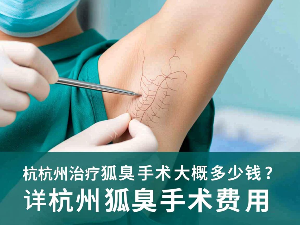 杭州治疗狐臭手术大概多少钱?详解杭州狐臭手术费用 杭州治疗狐臭手术大概多少钱?详解杭州狐臭手术费用