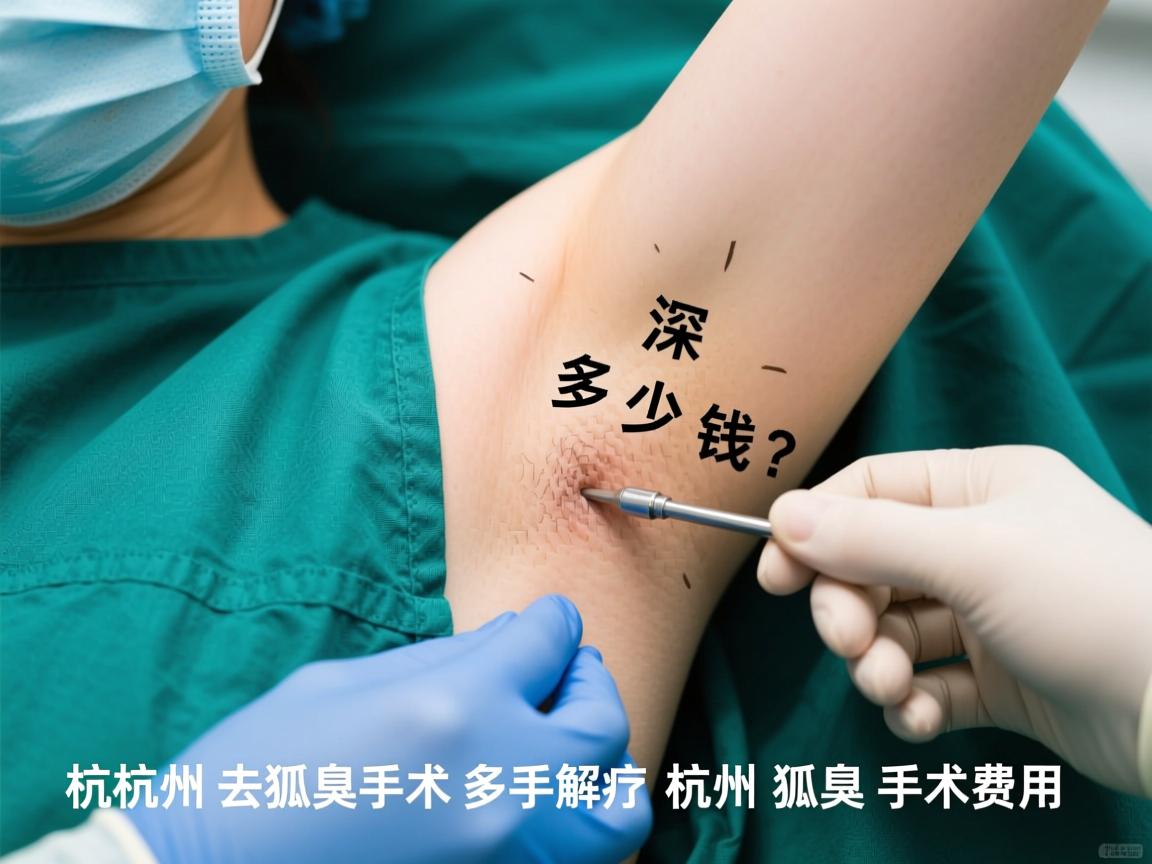 杭州去狐臭手术多少钱？深度解析杭州狐臭手术费用