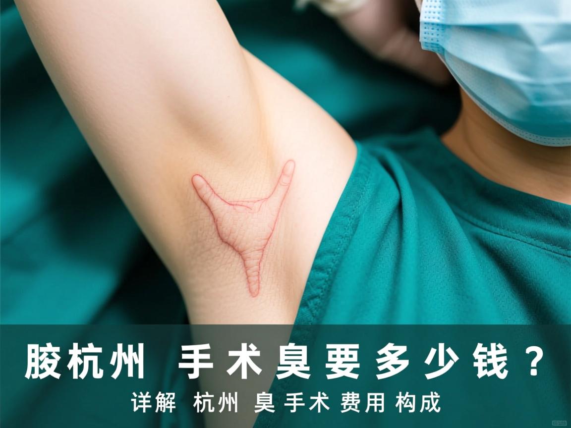 杭州腋臭手术要多少钱?详解杭州腋臭手术费用构成 杭州腋臭手术要多少钱?详解杭州腋臭手术费用构成