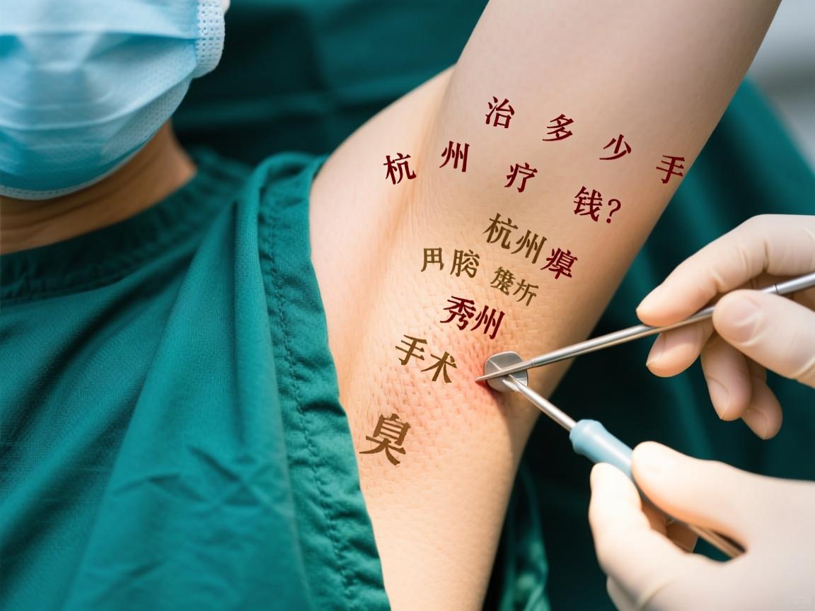 杭州腋臭手术治疗多少钱?深度解析杭州腋秀腋臭手术费用 杭州腋臭手术治疗多少钱?深度解析杭州腋秀腋臭手术费用