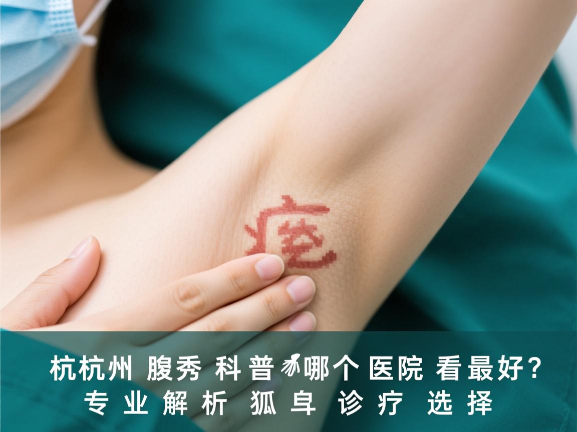 杭州腋秀科普,杭州哪个医院看狐臭最好?专业解析狐臭诊疗选择 杭州腋秀科普,杭州哪个医院看狐臭最好?专业解析狐臭诊疗选择