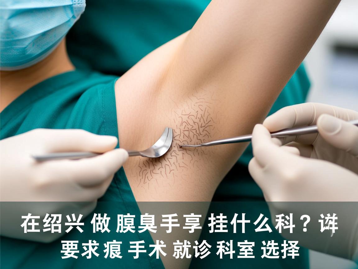 在绍兴做腋臭手术挂什么科?详解腋臭手术就诊科室选择 在绍兴做腋臭手术挂什么科?详解腋臭手术就诊科室选择