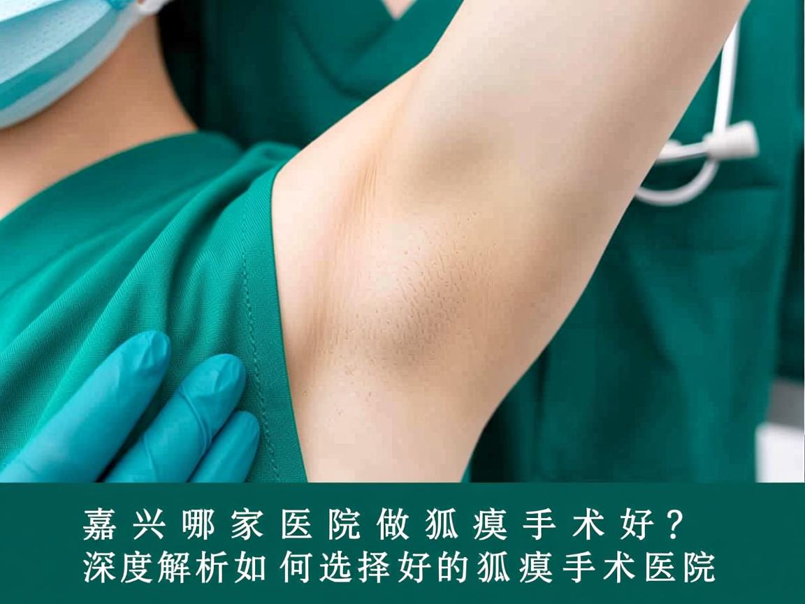 嘉兴哪家医院做狐臭手术好？深度解析如何选择好的狐臭手术医院