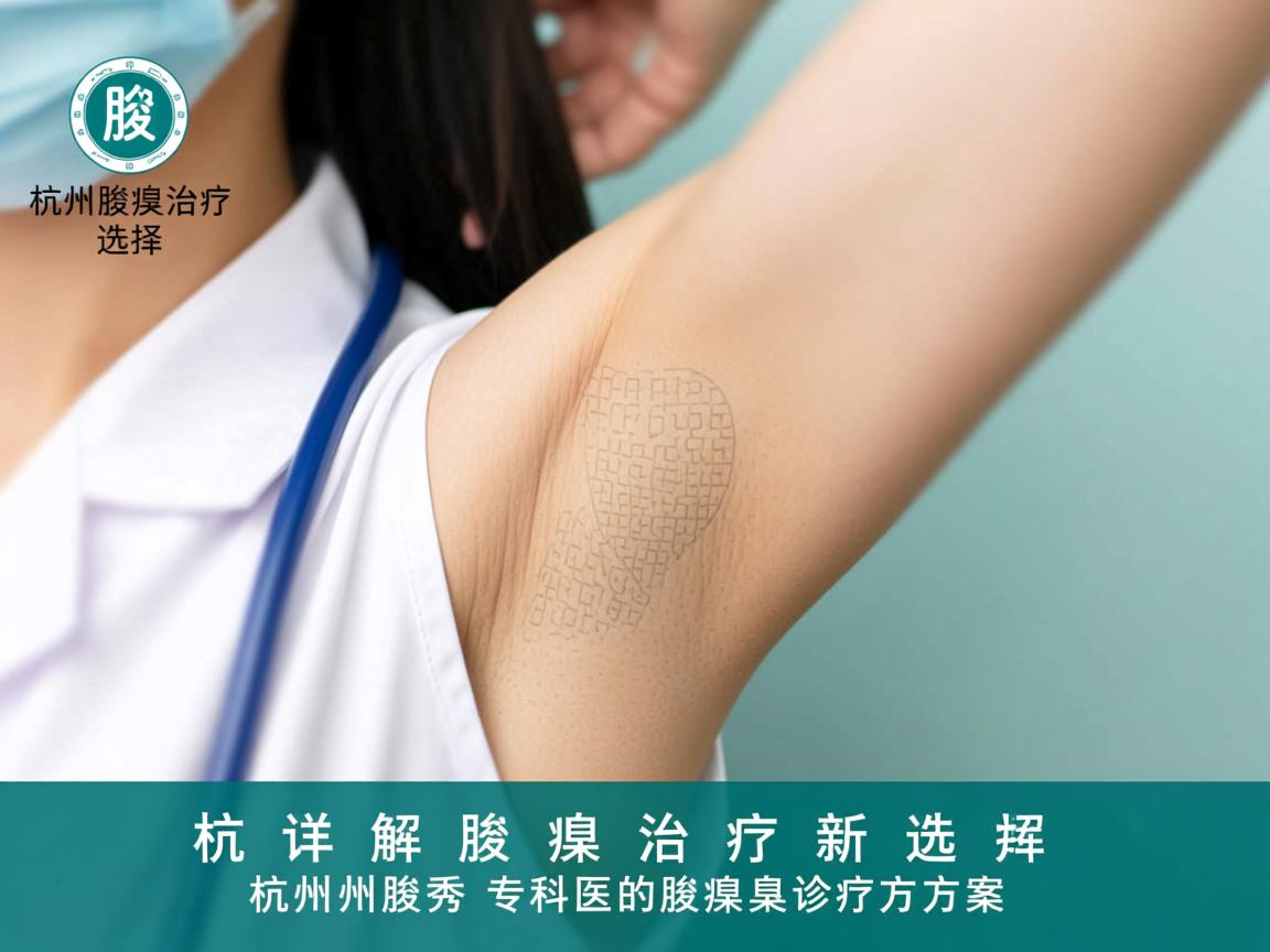 杭州腋臭治疗新选择,详解杭州腋秀专科的腋臭诊疗方案 杭州腋臭治疗新选择,详解杭州腋秀专科的腋臭诊疗方案