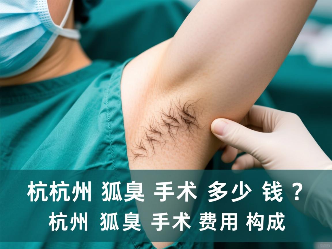 杭州狐臭手术多少钱?详解杭州狐臭手术费用构成 杭州狐臭手术多少钱?详解杭州狐臭手术费用构成