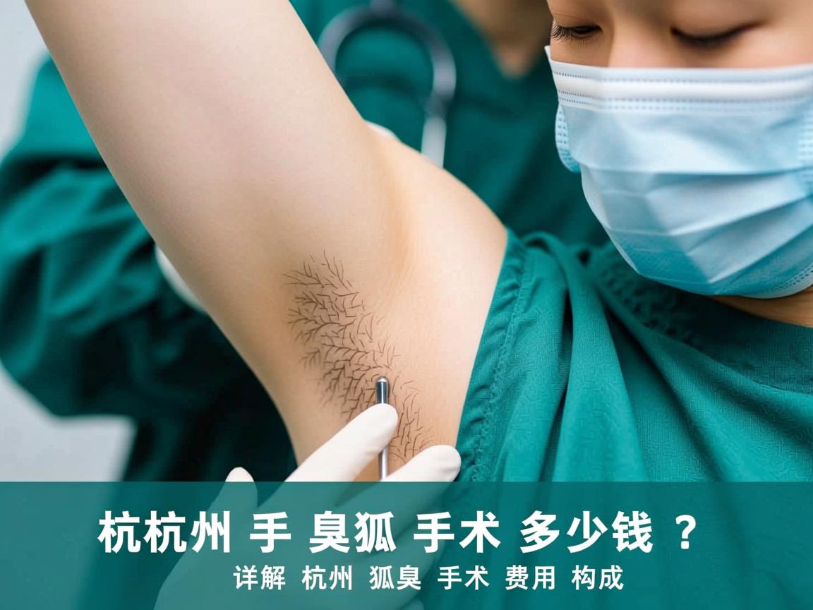 杭州狐臭手术多少钱?详解杭州狐臭手术费用构成 杭州狐臭手术多少钱?详解杭州狐臭手术费用构成