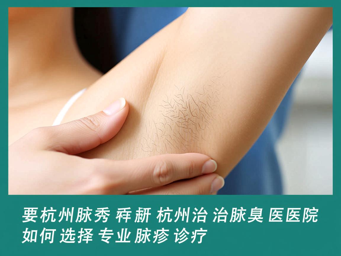 杭州腋秀解析，杭州治腋臭医院如何选择专业腋臭诊疗