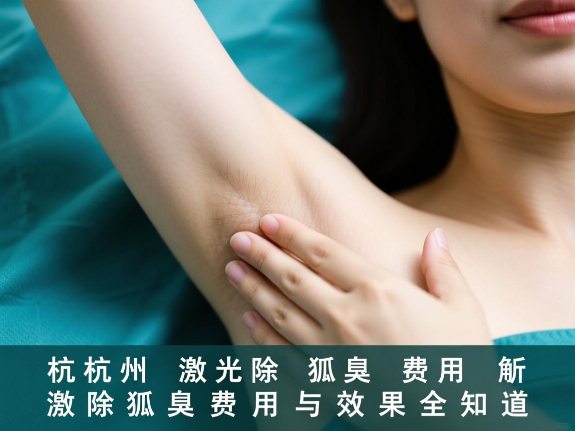 杭州激光除狐臭费用解析，激光除狐臭费用与效果全知道