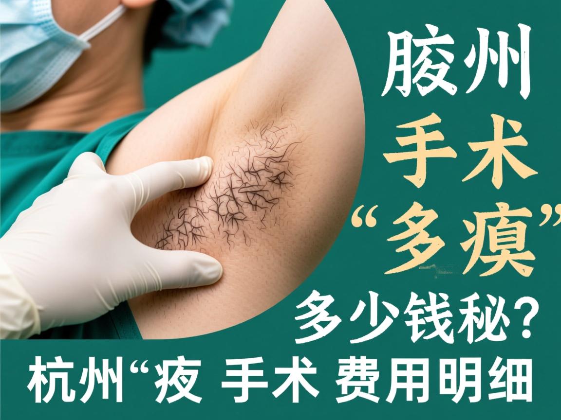 杭州腋臭手术多少钱?揭秘杭州腋臭手术费用明细 杭州腋臭手术多少钱?揭秘杭州腋臭手术费用明细