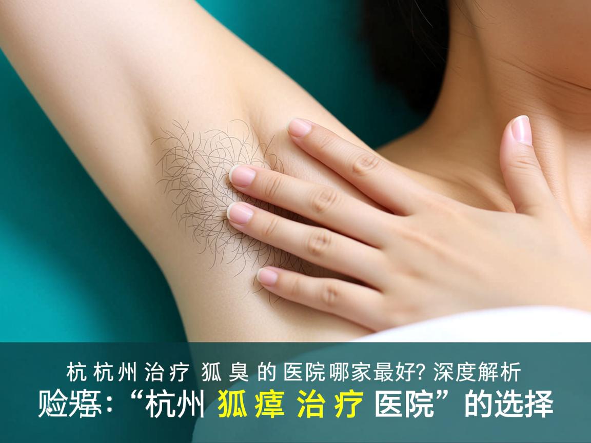 杭州治疗狐臭的医院哪家最好？深度解析杭州狐臭治疗医院的选择