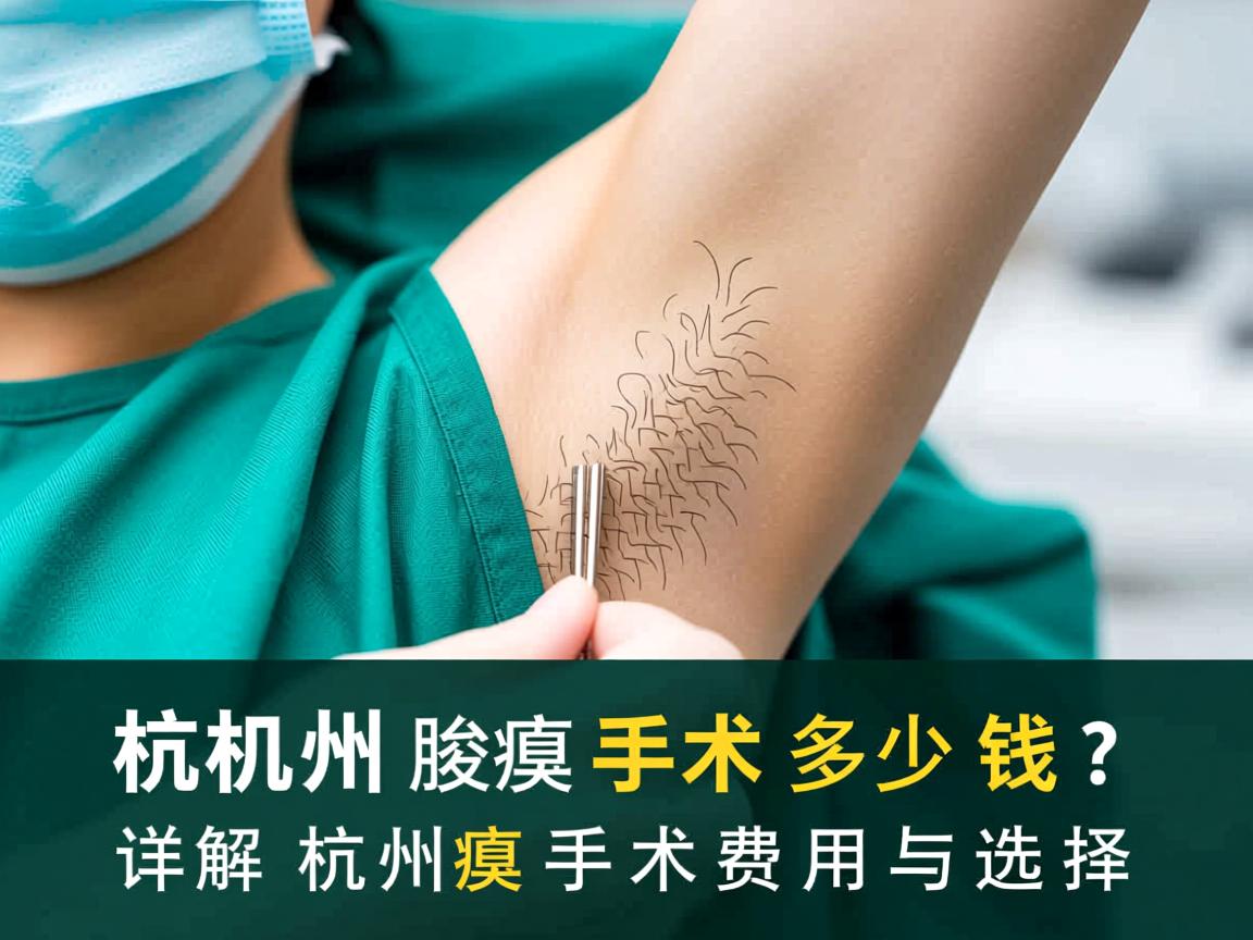 杭州腋臭手术多少钱?详解杭州腋臭手术费用与选择 杭州腋臭手术多少钱?详解杭州腋臭手术费用与选择