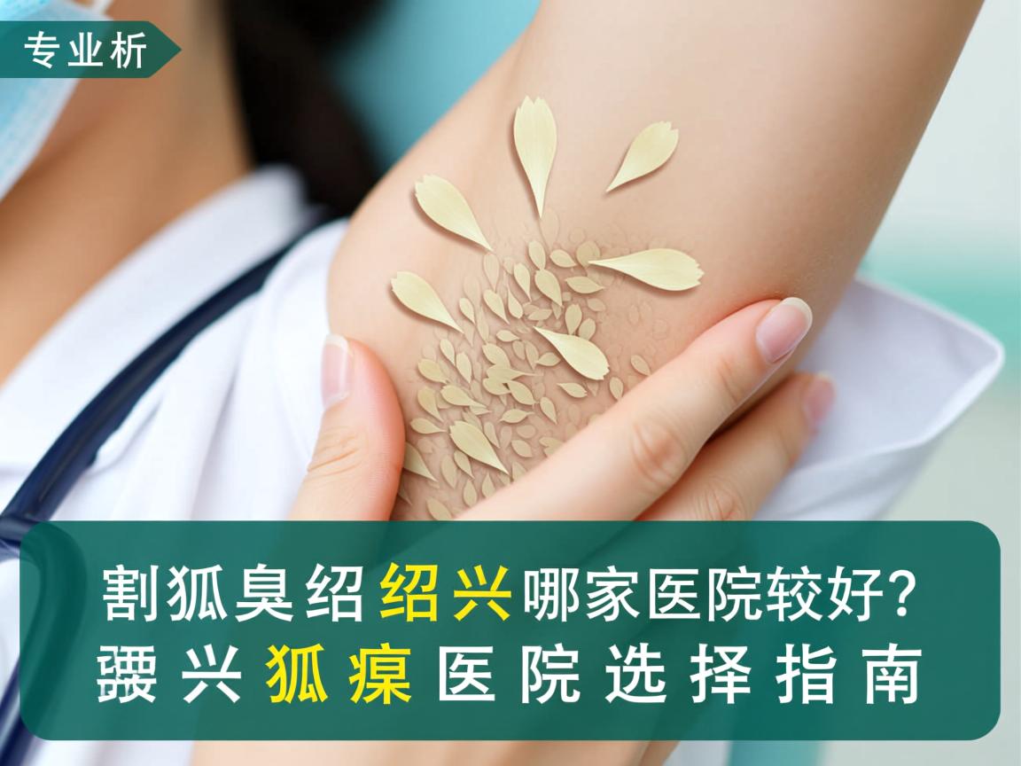 专业解析，割狐臭绍兴哪家医院较好？绍兴狐臭医院选择指南