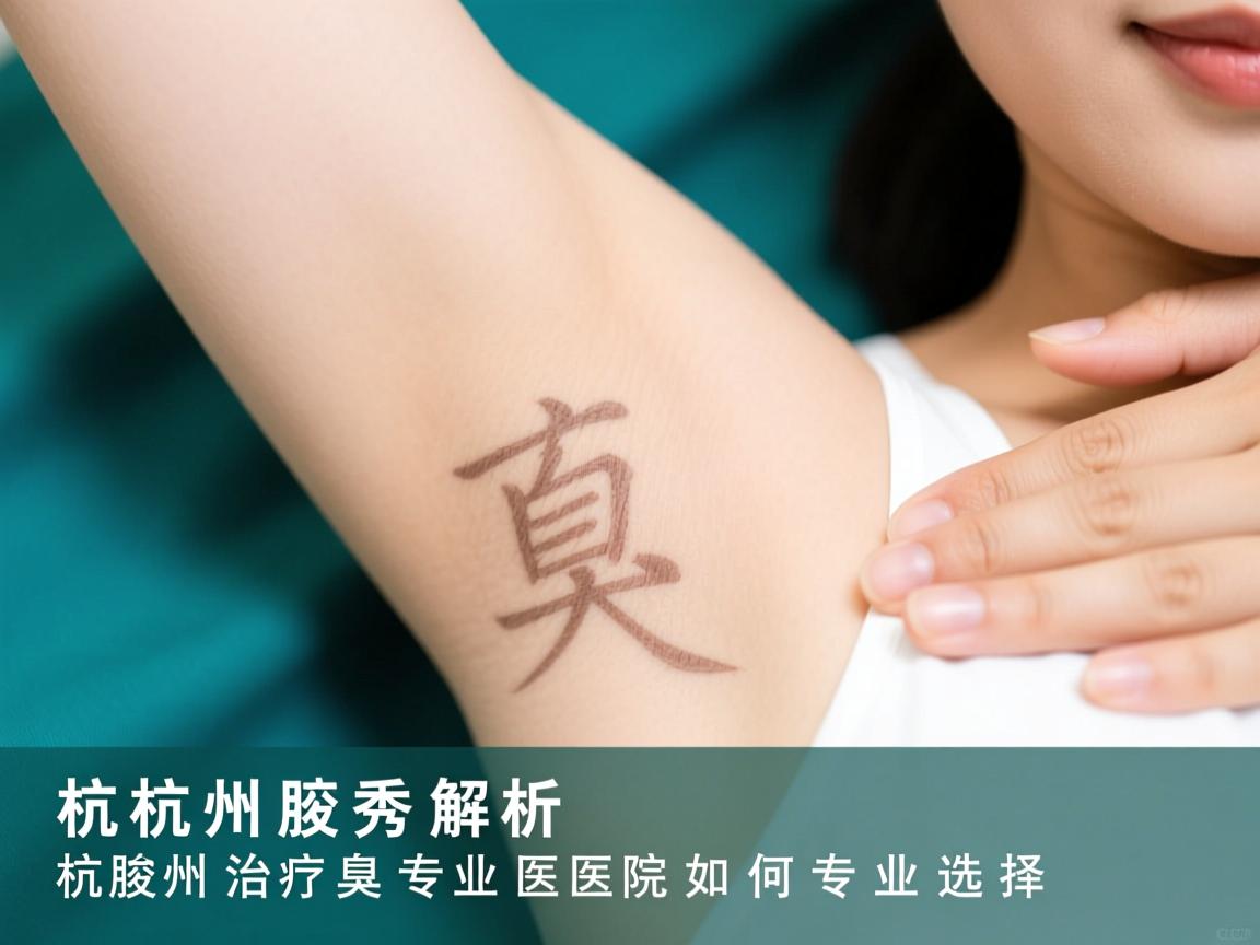 杭州腋秀解析，杭州治疗腋臭专业医院如何专业选择
