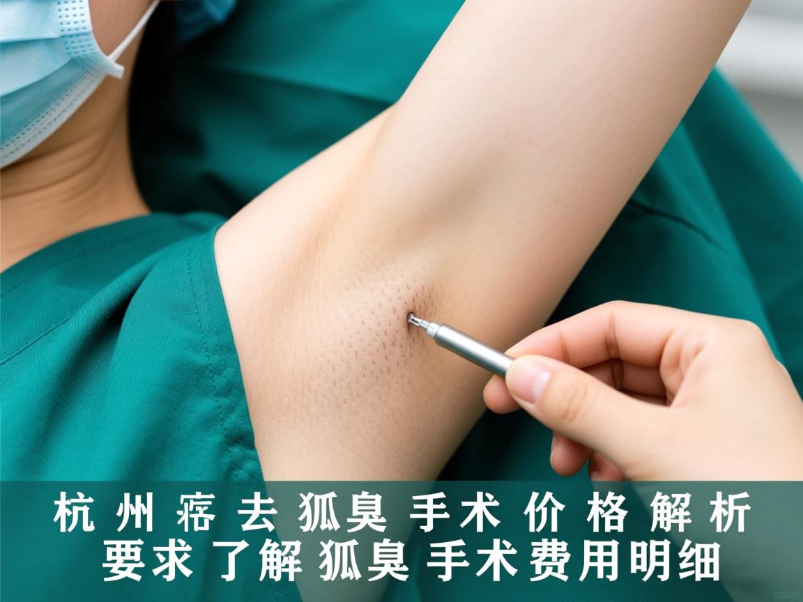 杭州去狐臭手术价格解析,了解狐臭手术费用明细 杭州去狐臭手术价格解析,了解狐臭手术费用明细