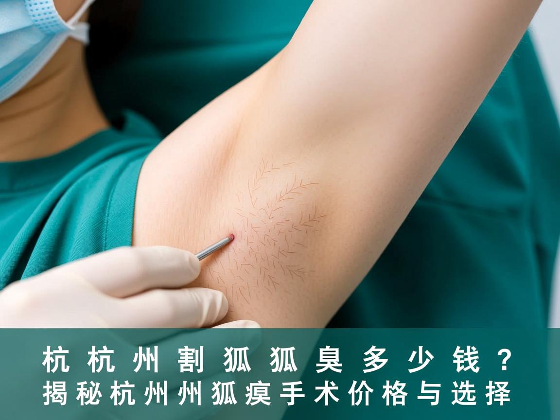 杭州割狐臭多少钱?揭秘杭州狐臭手术价格与选择 杭州割狐臭多少钱?揭秘杭州狐臭手术价格与选择