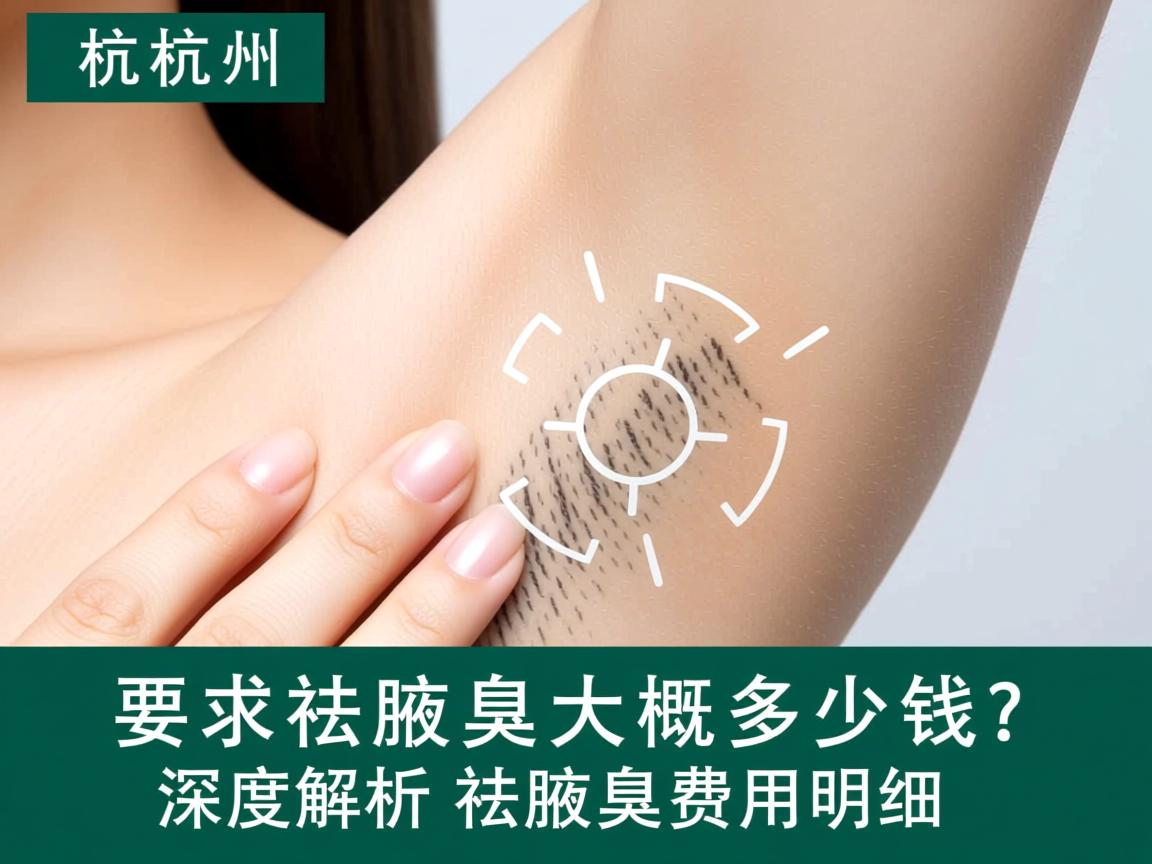 杭州祛腋臭大概多少钱?深度解析祛腋臭费用明细 杭州祛腋臭大概多少钱?深度解析祛腋臭费用明细