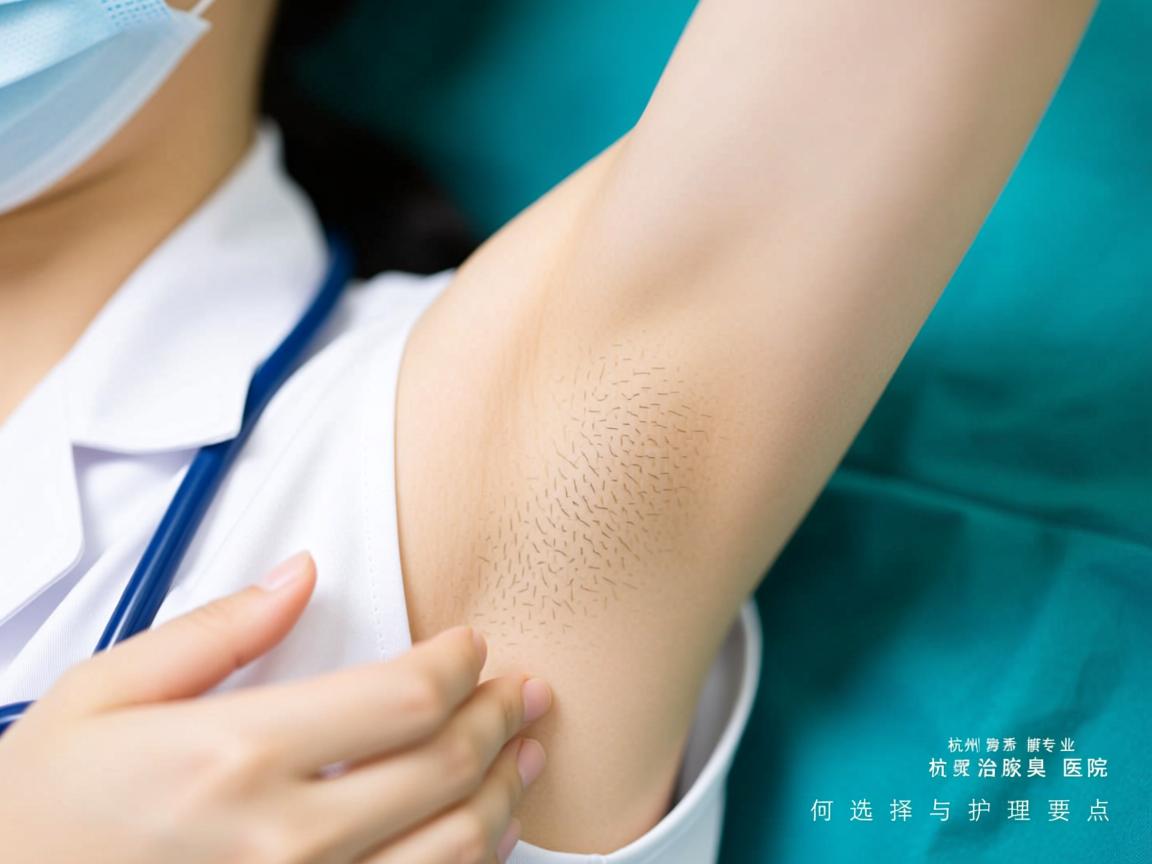 杭州腋秀解析，杭州专业治腋臭医院如何选择与护理要点