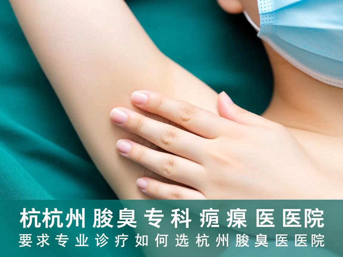 杭州腋臭专科医院解析,专业诊疗如何选择杭州腋臭医院 杭州腋臭专科医院解析,专业诊疗如何选择杭州腋臭医院