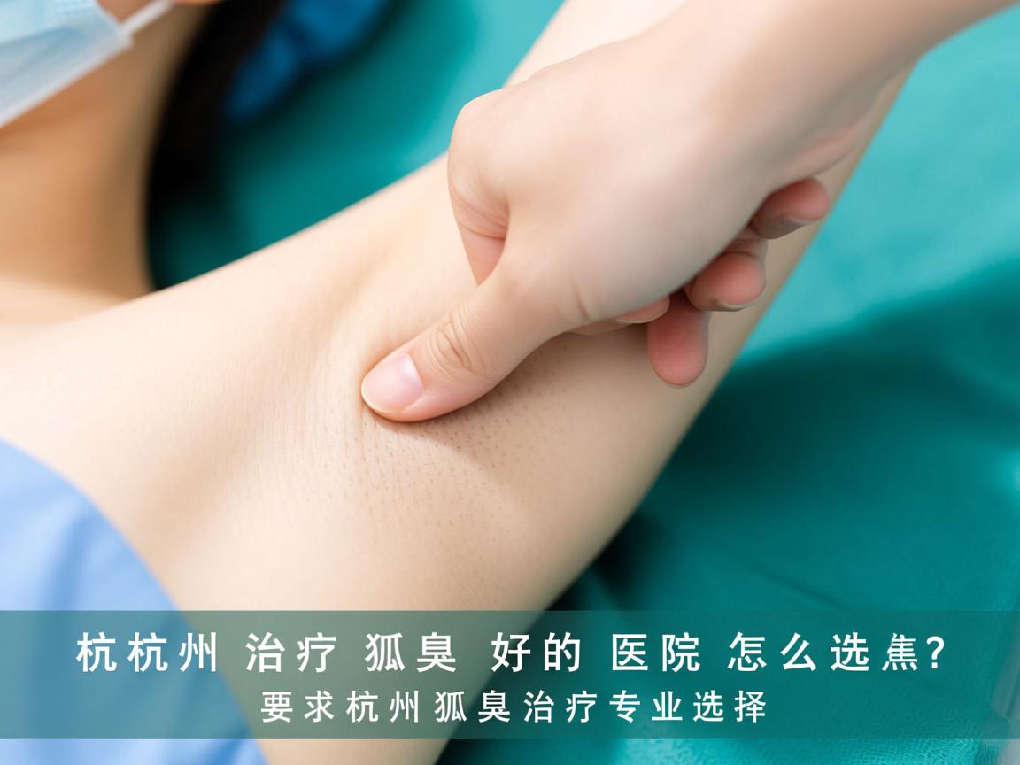 杭州治疗狐臭好的医院怎么选?聚焦杭州狐臭治疗专业选择 杭州治疗狐臭好的医院怎么选?聚焦杭州狐臭治疗专业选择