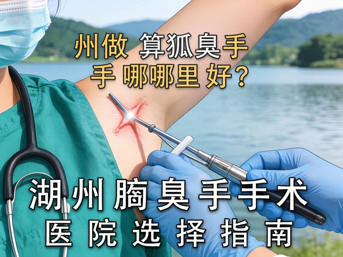 湖州做狐臭手术哪里好？湖州腋臭手术医院选择指南