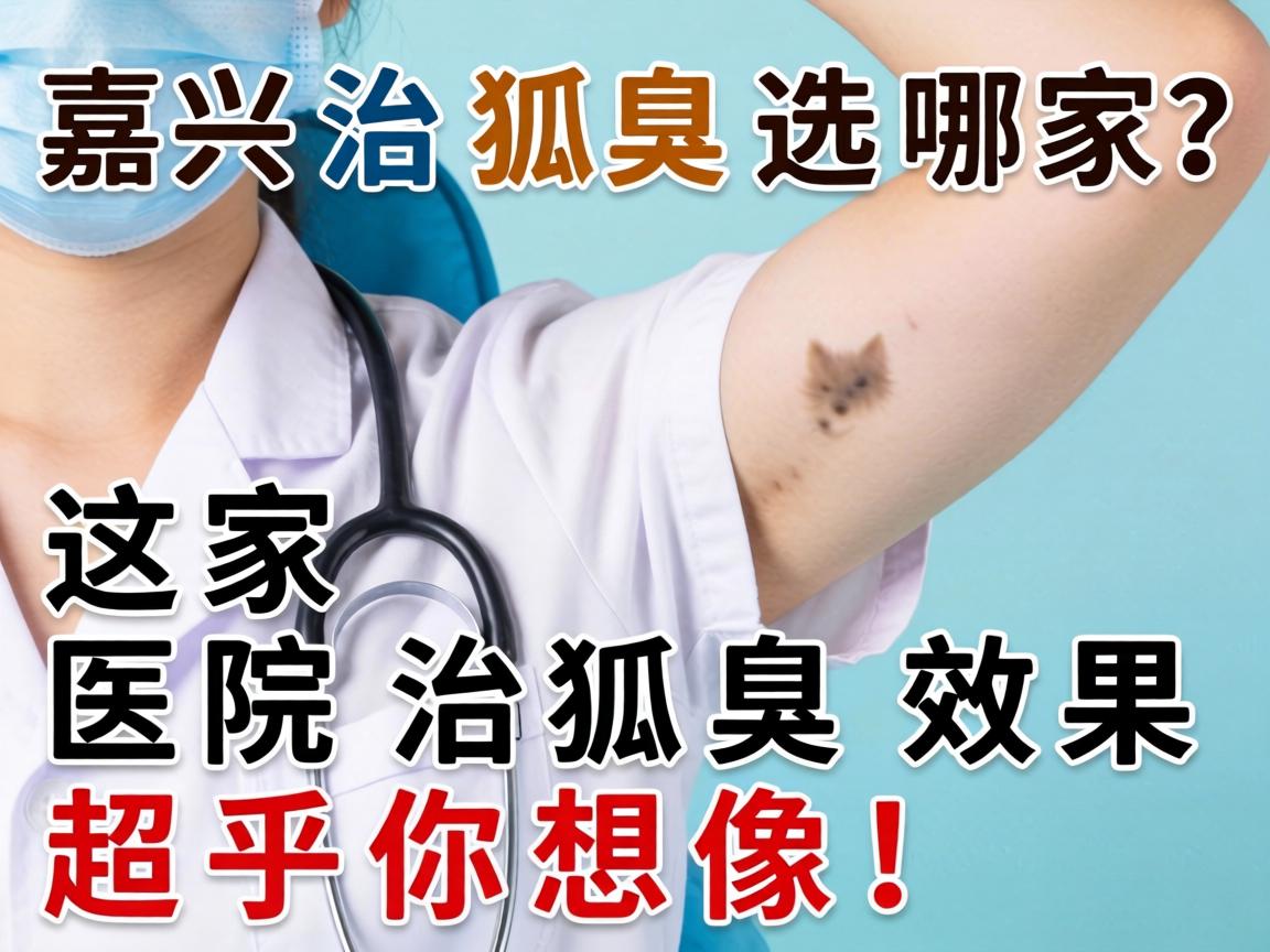 嘉兴治狐臭选哪家？这家医院治狐臭效果超乎你想象！