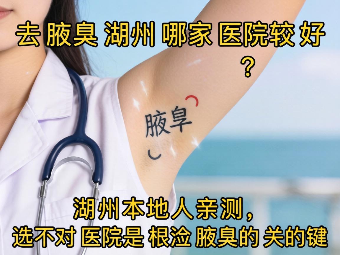 去腋臭湖州哪家医院较好？湖州本地人亲测，选对医院是根治腋臭的关键