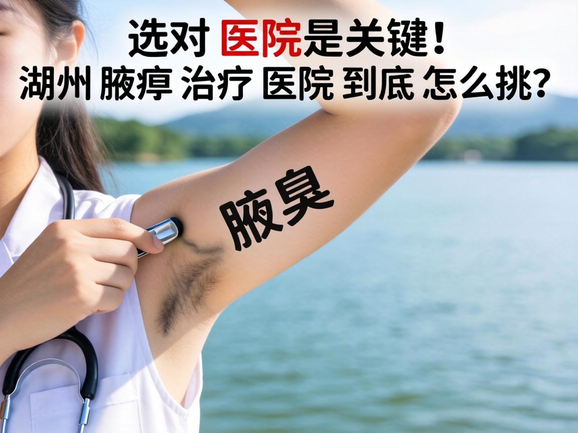 湖州割腋臭，选对医院是关键！湖州腋臭治疗医院到底怎么挑？