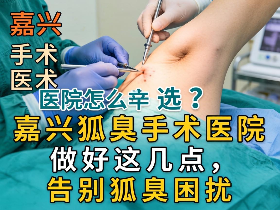 嘉兴狐臭手术医院怎么选?嘉兴狐臭手术医院做好这几点,告别狐臭困扰 嘉兴狐臭手术医院怎么选?嘉兴狐臭手术医院做好这几点,告别狐臭困扰