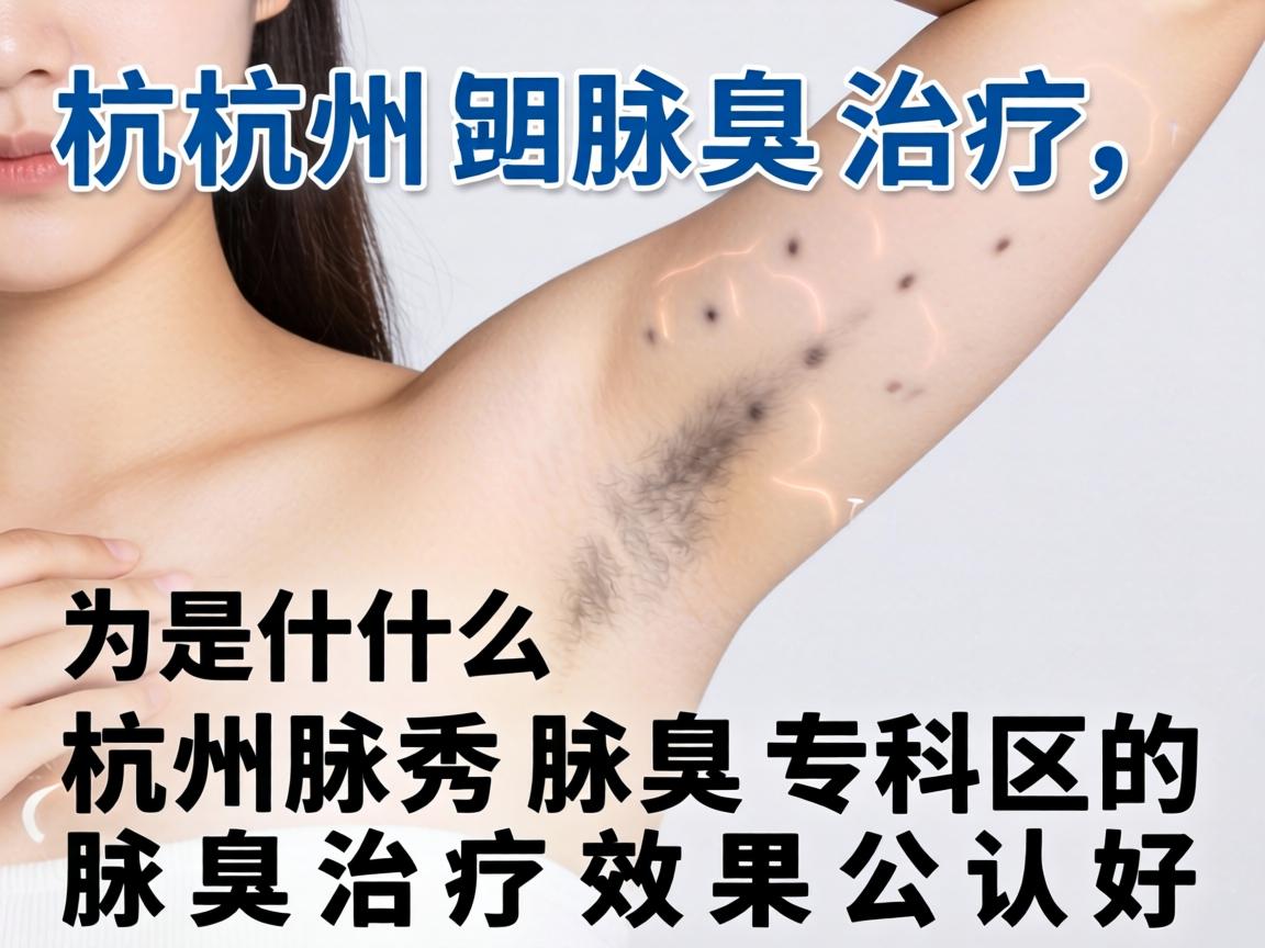 杭州腋臭治疗，为什么杭州腋秀腋臭专科的腋臭治疗效果公认好？