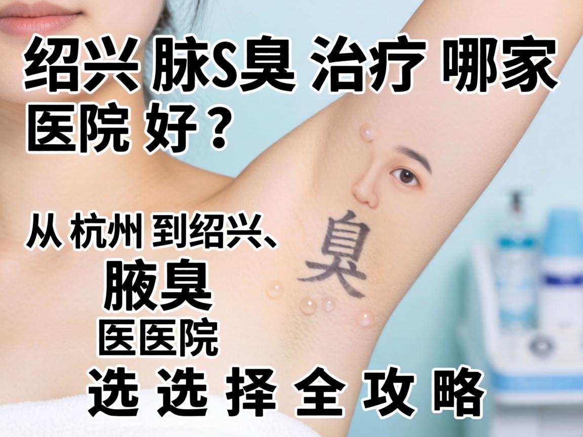 绍兴腋臭治疗哪家医院好？从杭州到绍兴，腋臭医院选择全攻略