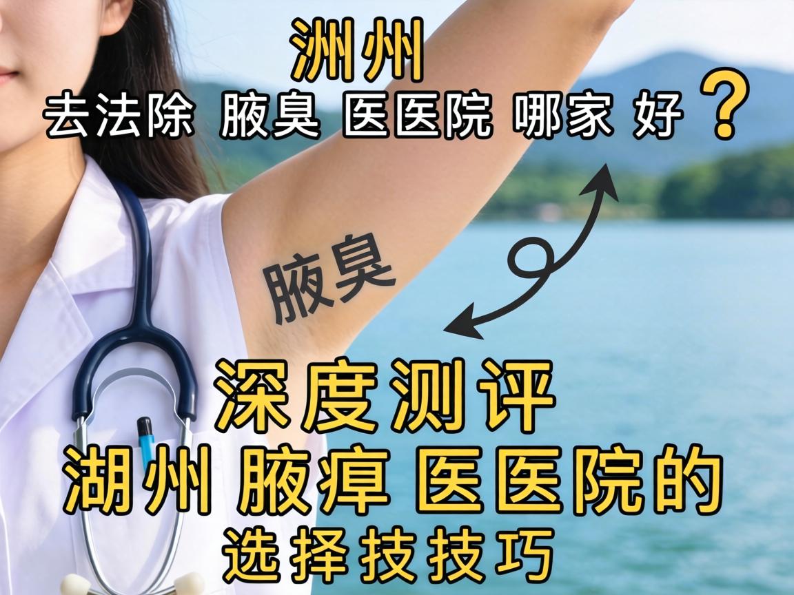湖州去除腋臭医院哪家好？深度测评湖州腋臭医院的选择技巧