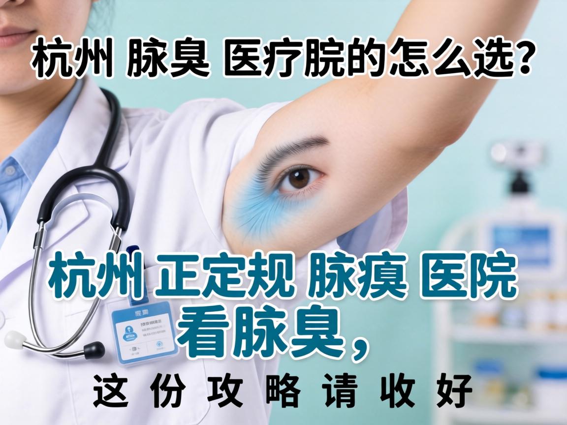 杭州腋臭医院怎么选?杭州正规腋臭医院看腋臭,这份攻略请收好 杭州腋臭医院怎么选?杭州正规腋臭医院看腋臭,这份攻略请收好