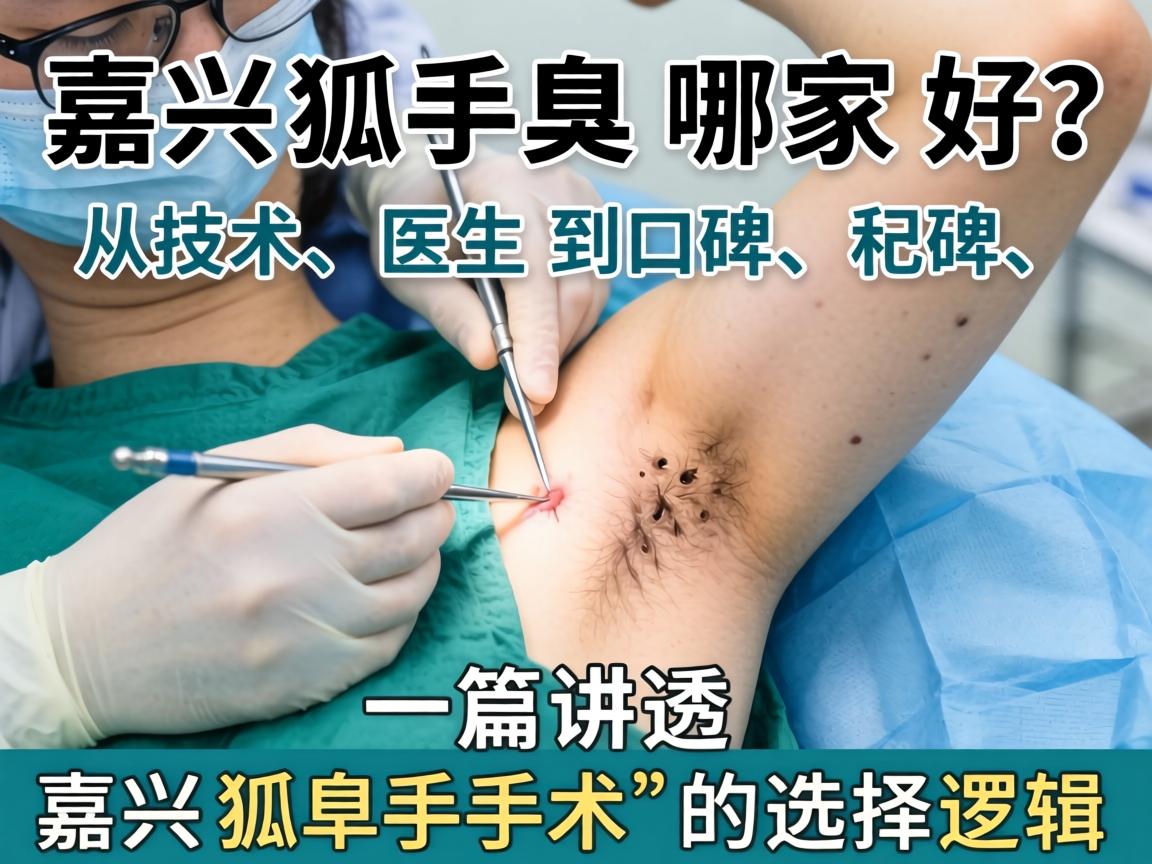 嘉兴狐臭手术哪家好？从技术、医生到口碑，一篇讲透嘉兴狐臭手术的选择逻辑