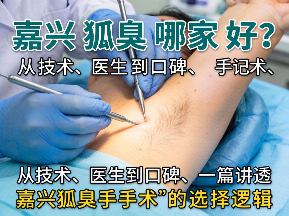 嘉兴狐臭手术哪家好？从技术、医生到口碑，一篇讲透嘉兴狐臭手术的选择逻辑