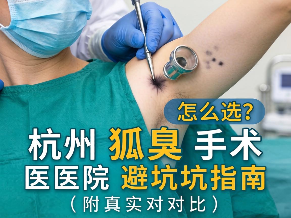 杭州狐臭手术医院怎么选？杭州狐臭手术医院避坑指南（附真实对比）