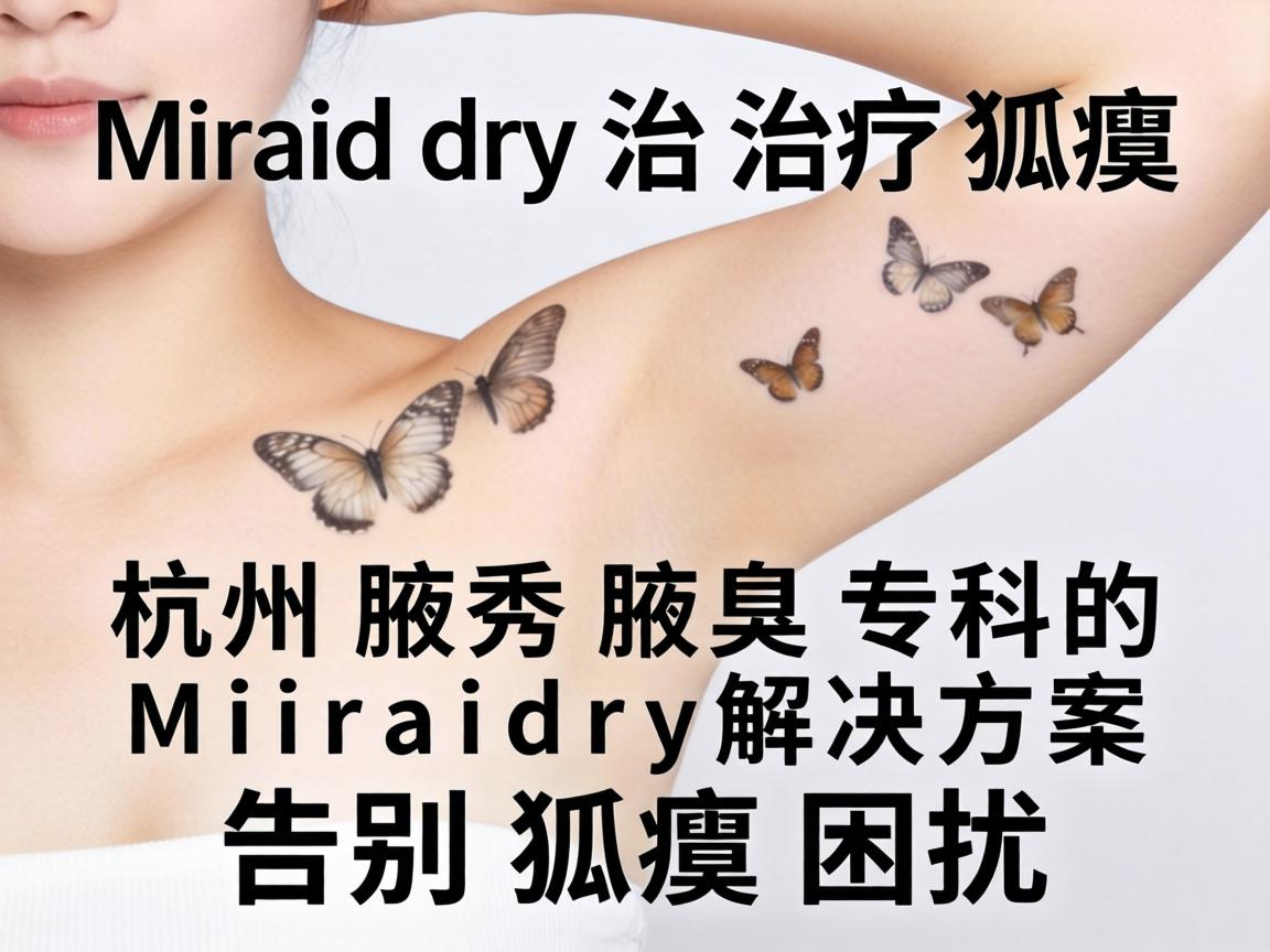Miradry治疗狐臭，杭州腋秀腋臭专科的Miradry解决方案，告别狐臭困扰