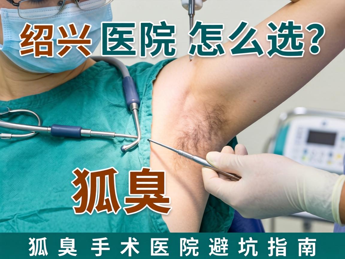 绍兴狐臭手术医院怎么选？狐臭手术医院避坑指南