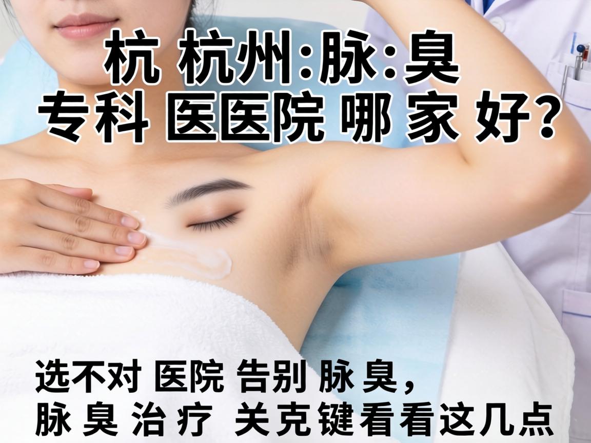 杭州腋臭专科医院哪家好?选对医院告别腋臭,腋臭治疗关键看这几点 杭州腋臭专科医院哪家好?选对医院告别腋臭,腋臭治疗关键看这几点