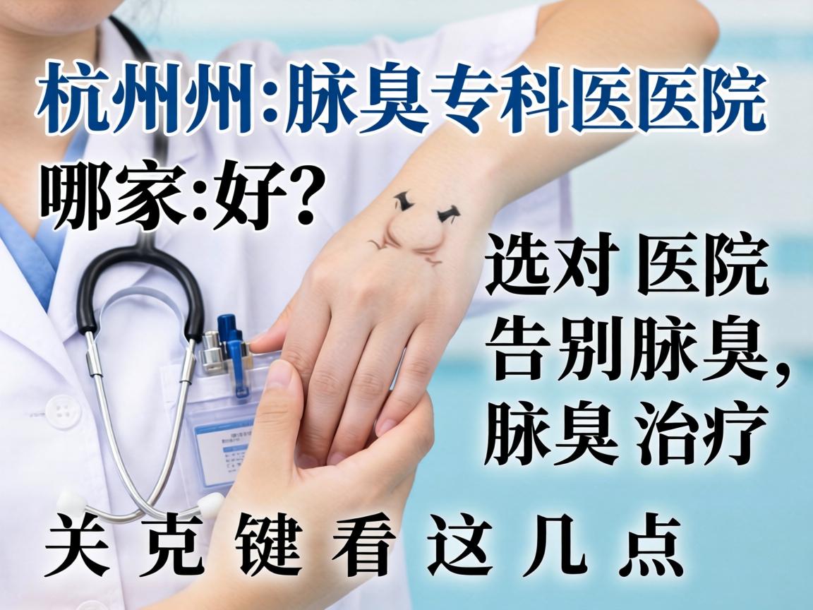 杭州腋臭专科医院哪家好?选对医院告别腋臭,腋臭治疗关键看这几点 杭州腋臭专科医院哪家好?选对医院告别腋臭,腋臭治疗关键看这几点