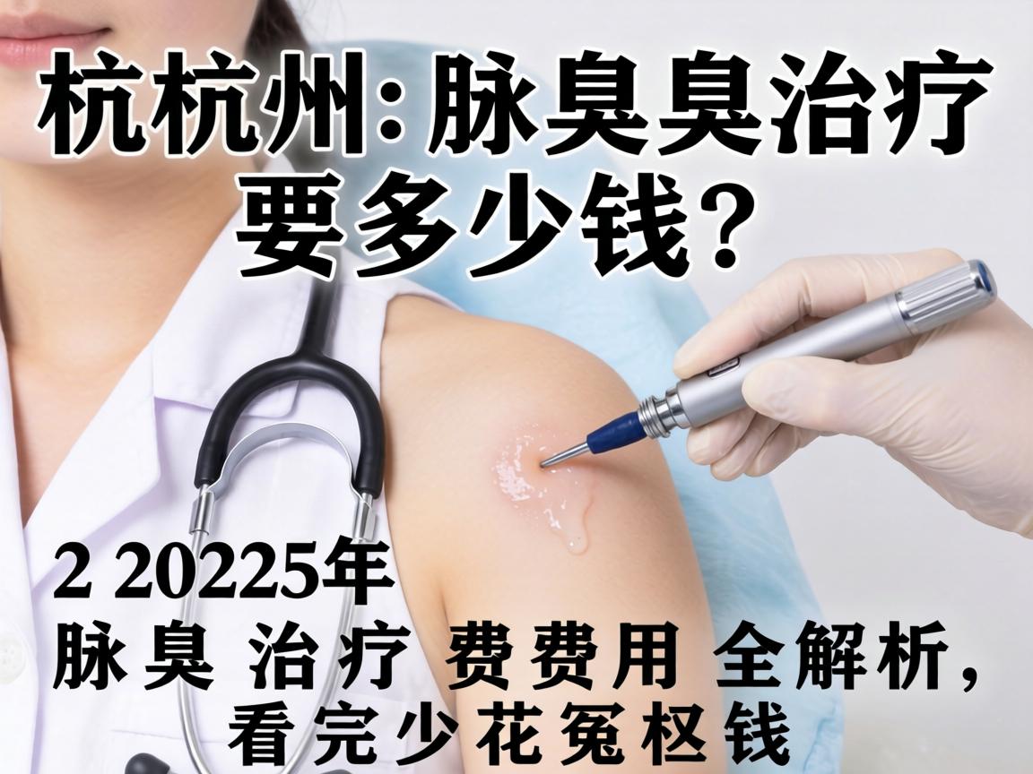 杭州腋臭治疗要多少钱？2025年腋臭治疗费用全解析，看完少花冤枉钱