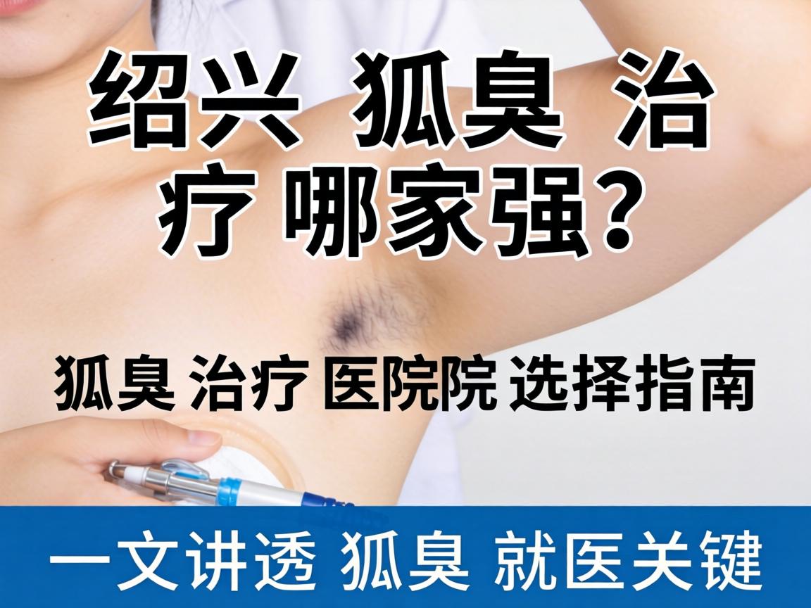 绍兴狐臭治疗哪家强？狐臭治疗医院选择指南，一文讲透狐臭就医关键