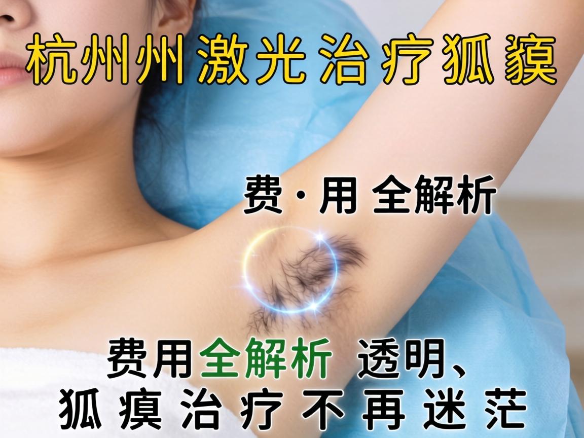 杭州激光治疗狐臭费用全解析，费用透明，狐臭治疗不再迷茫