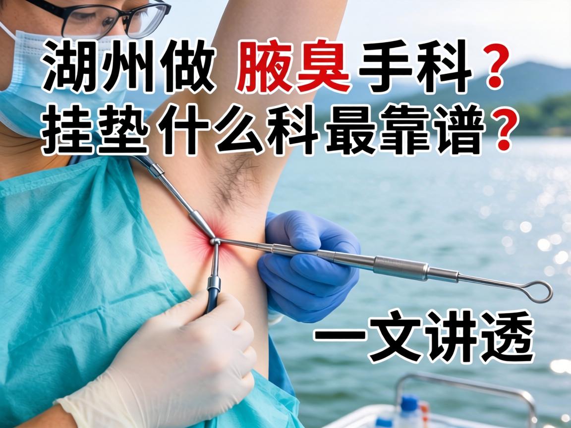 在湖州做腋臭手术挂什么科？挂什么科最靠谱？一文讲透