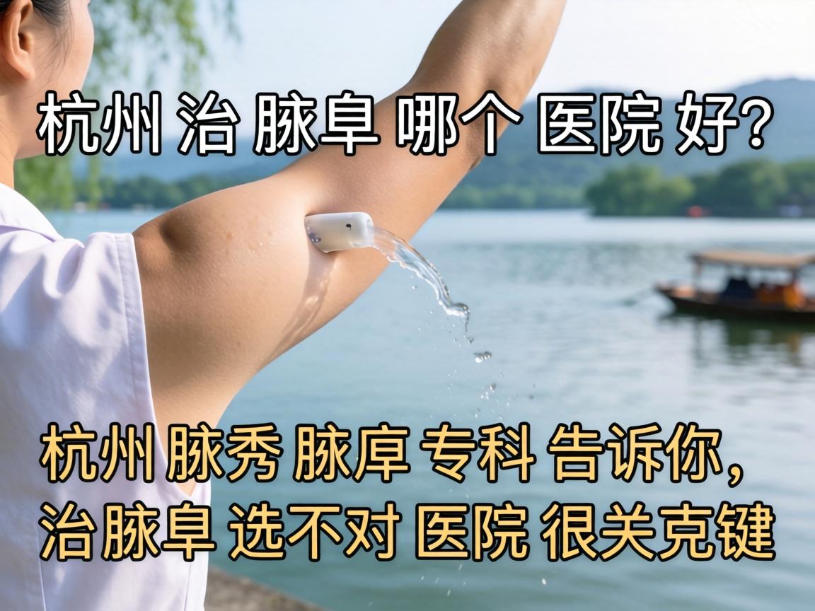 湖州治腋臭哪个医院好？杭州腋秀腋臭专科告诉你，治腋臭选对医院很关键